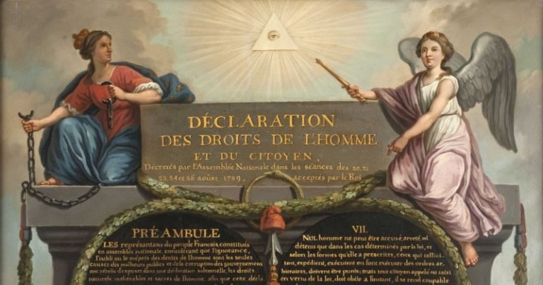 Couverture des droits de l'homme et du citoyen